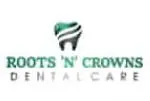 Roots n crowns dental care company logo